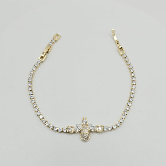 Pulsera Brillantes Abeja xp
