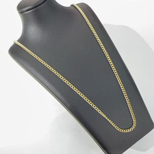 Cadena Cubana Delgada xp 18" Acero Inoxidable