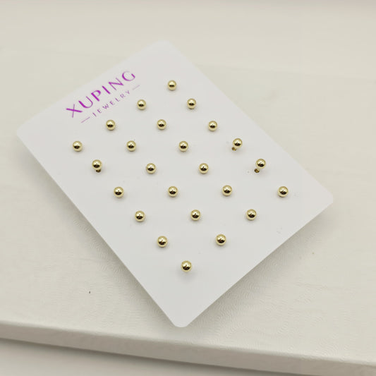 Aretes Bolita Mediana xp