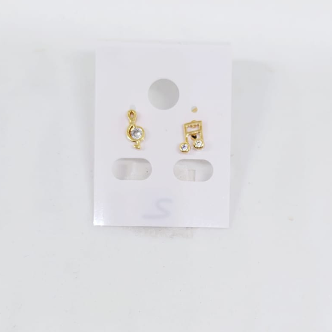 Aretes Mini Notas Musicales