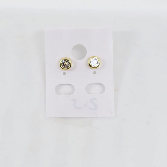 Aretes Zirconia Clear