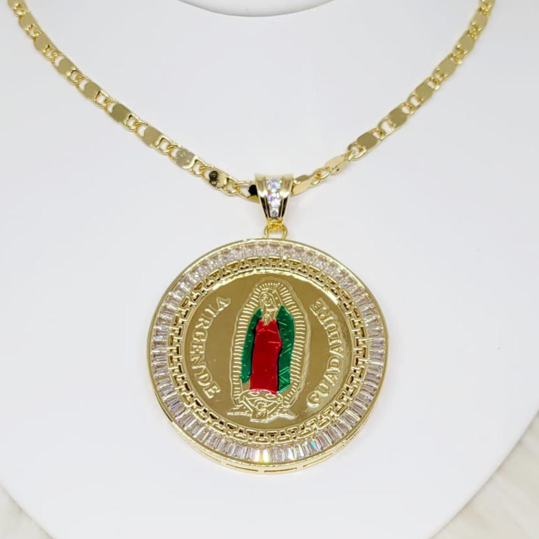 Dije Virgen Moneda