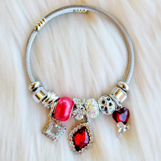 Brazalete Diamante Rojo