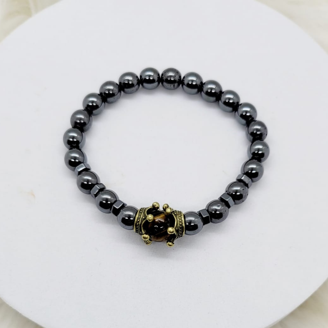 Pulsera Ágata Oscura