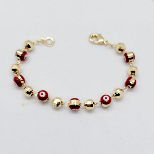 Pulsera Bebé Ojitos Rojos