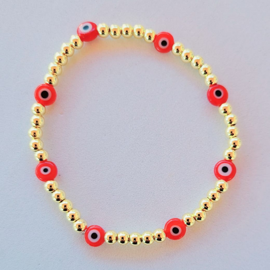 Pulsera Elástica Ojitos