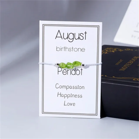 Pulsera Mes del Año - August